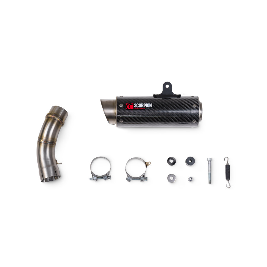 Scorpion RP1 GP Auspuff für Kawasaki Ninja ZX 4 RR 2023 Motorräder