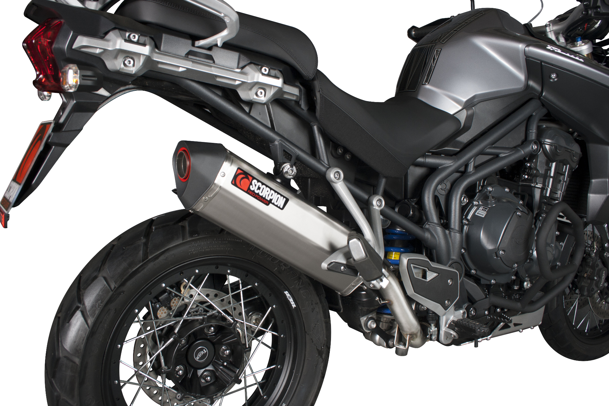 Scorpion Serket Parallel Auspuff für Triumph Tiger 1200 Explorer 2012-2015 Motorräder