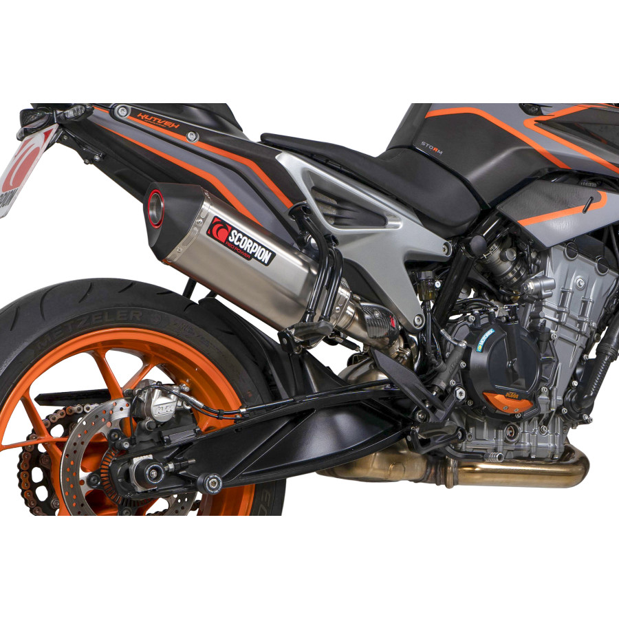 Scorpion Serket Parallel Auspuff für KTM Duke 790 2023 Motorräder