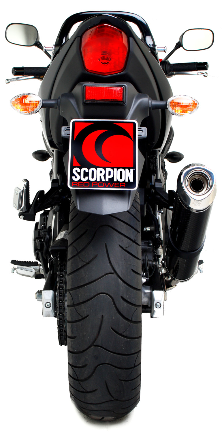 Scorpion Factory Auspuff für Suzuki GSF 650 Bandit 2007-2011 Motorräder