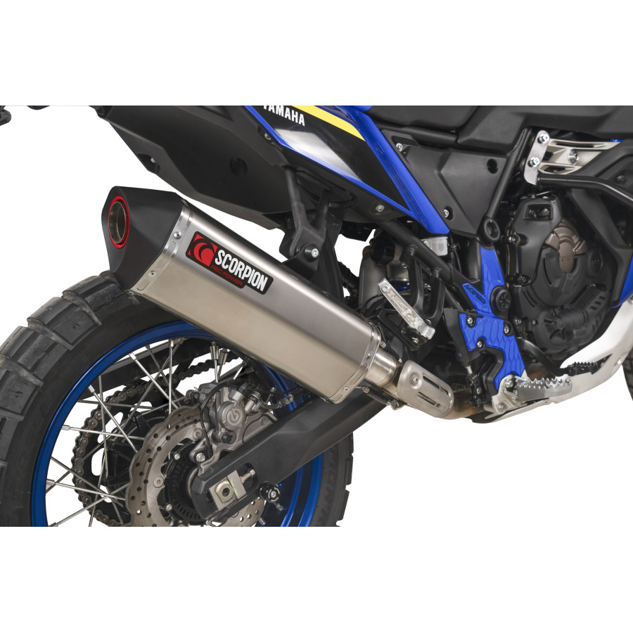 Scorpion Serket Parallel Auspuff für Yamaha Tenere 700 World Raid 2022-2023 Motorräder