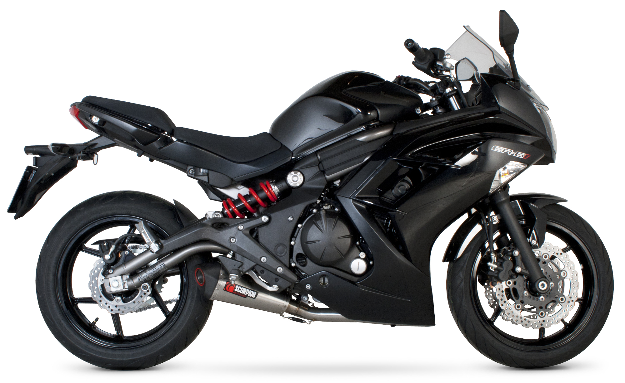 Scorpion Serket Taper Komplettanlage für Kawasaki ER 6 F / N 2012-2016 Motorräder