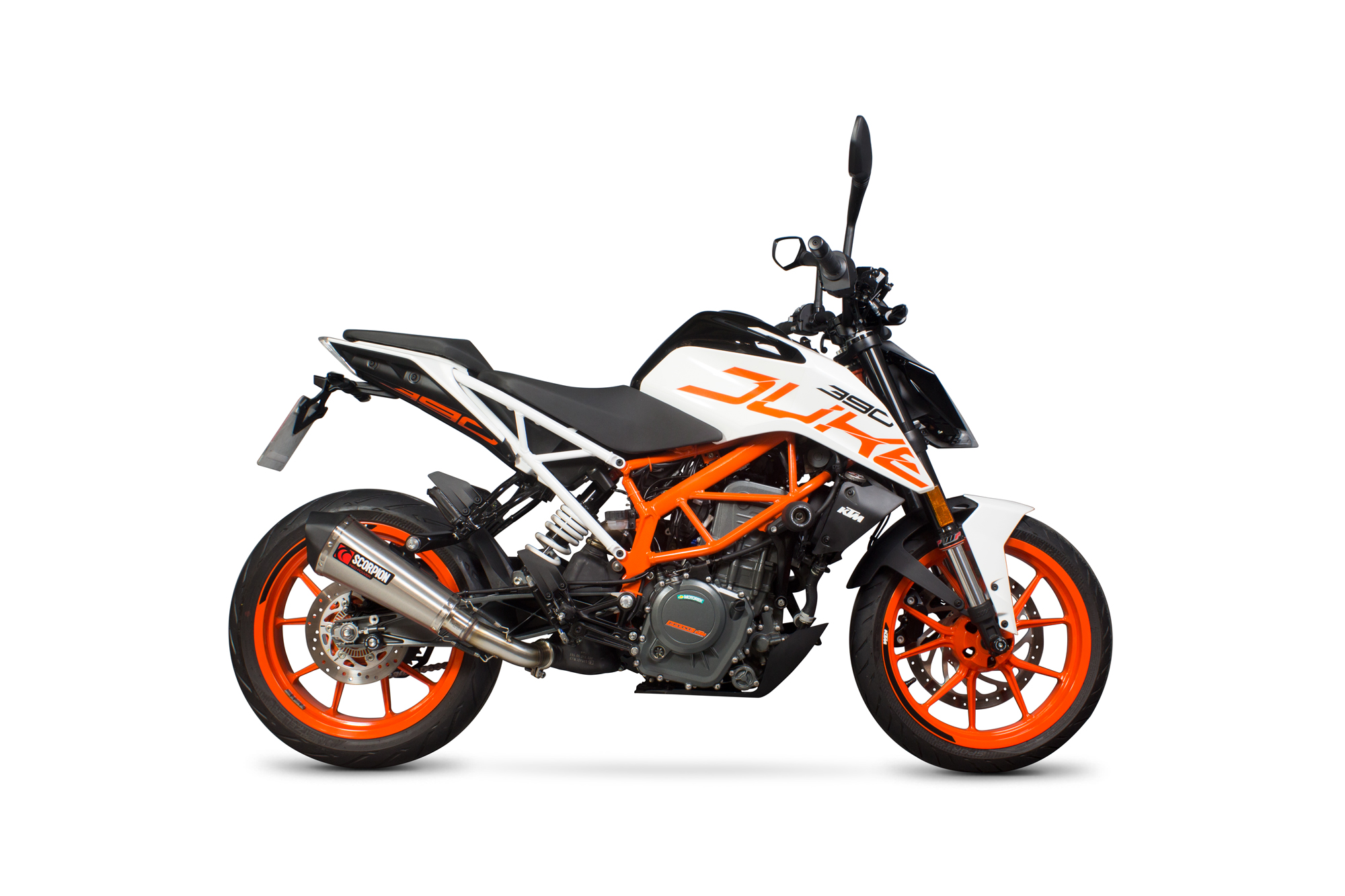 Scorpion Serket Taper Auspuff für KTM Duke 390 2017-2020 Motorräder
