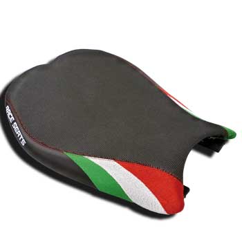 Luxury Line Tricolore Sitzbank für Ducati 848