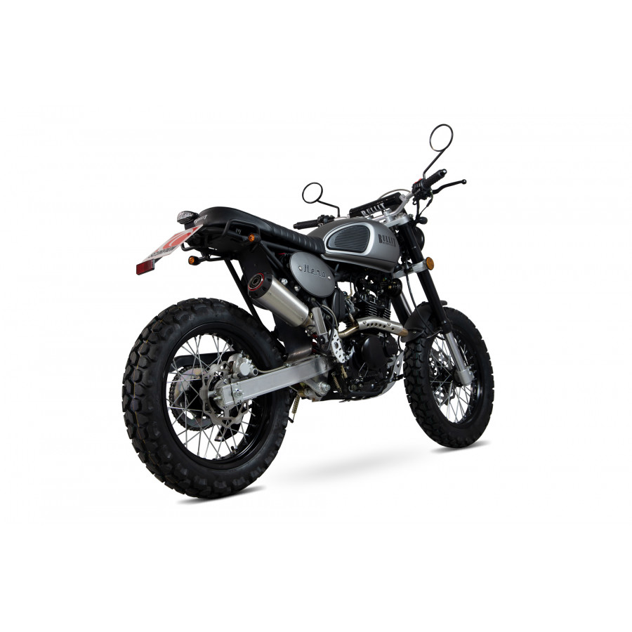 Scorpion Red Power Auspuff für Bullit Hero 125 2017-2021 Motorräder