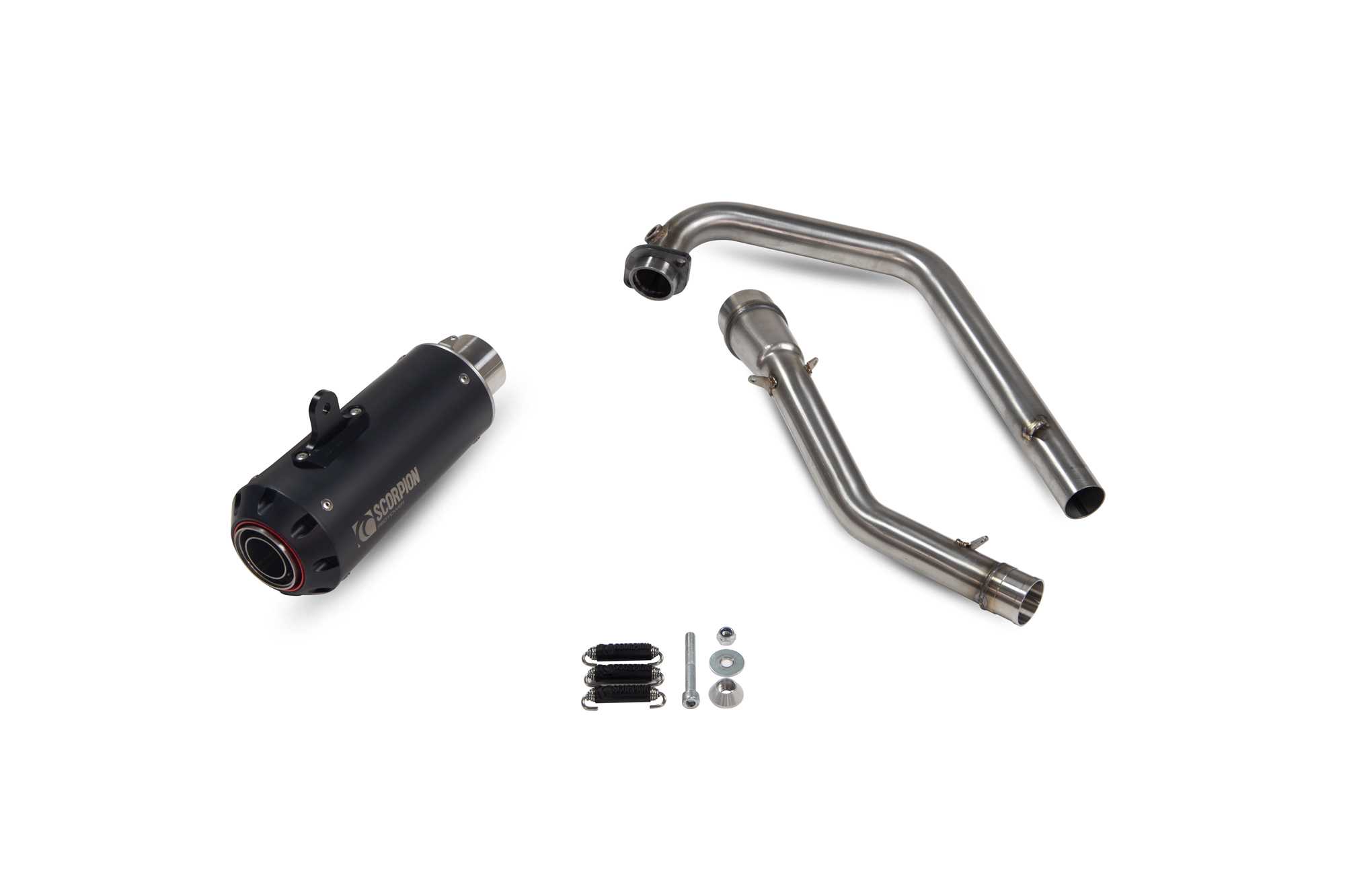 Scorpion Red Power Komplettanlage für Suzuki GSX R 125 / 150 2017-2020 Motorräder