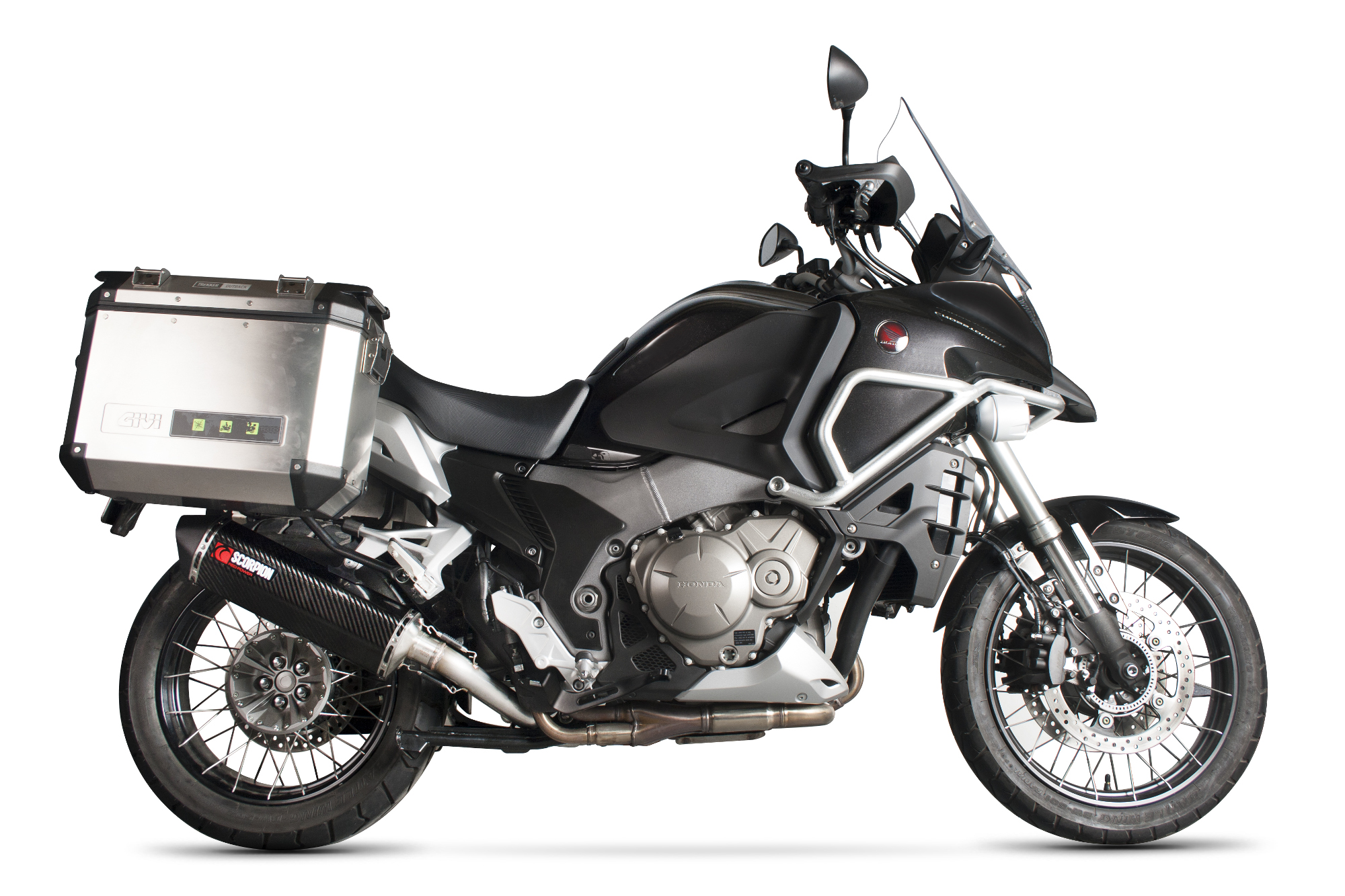 Scorpion Serket Parallel Auspuff für Honda VFR 1200X Crosstourer 2012-2016 Motorräder