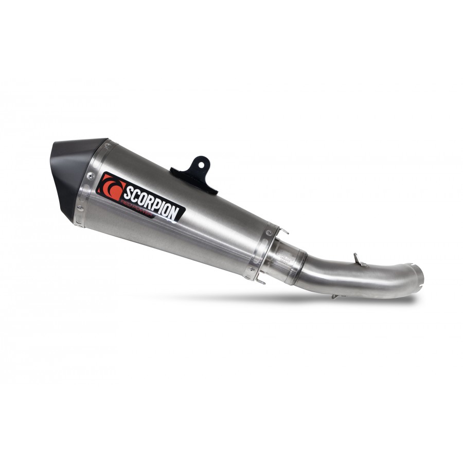 Scorpion Serket Taper Auspuff für KTM Duke 390 2021 Motorräder