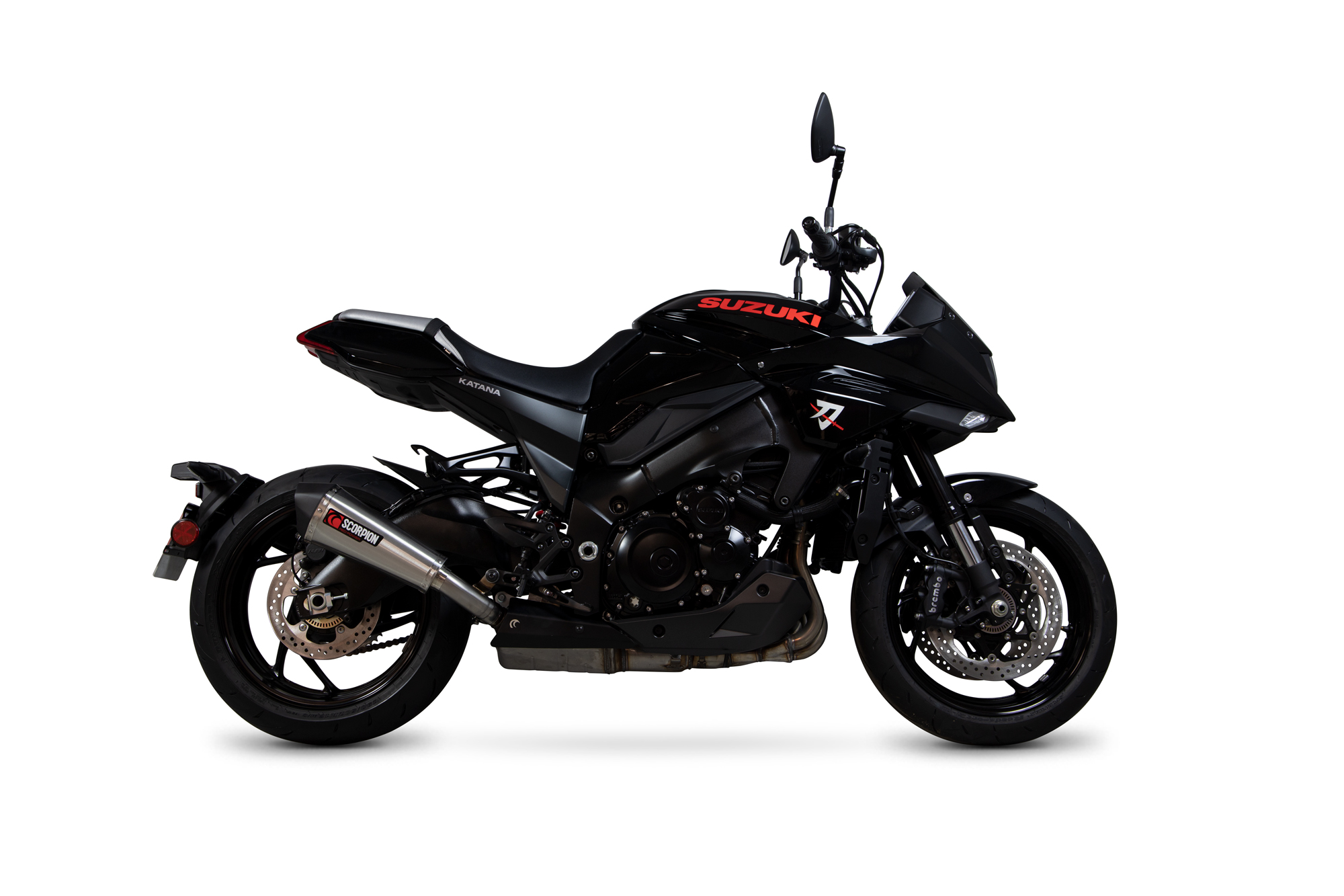 Scorpion Serket Taper Auspuff für Suzuki GSX S 1000 Katana 2019-2020  Motorräder