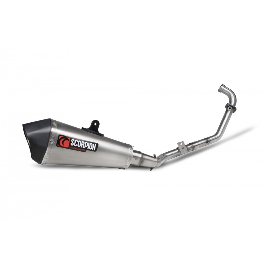 Scorpion Serket Taper Komplettanlage für Keeway RKF 125 2020 - 2021 Motorräder