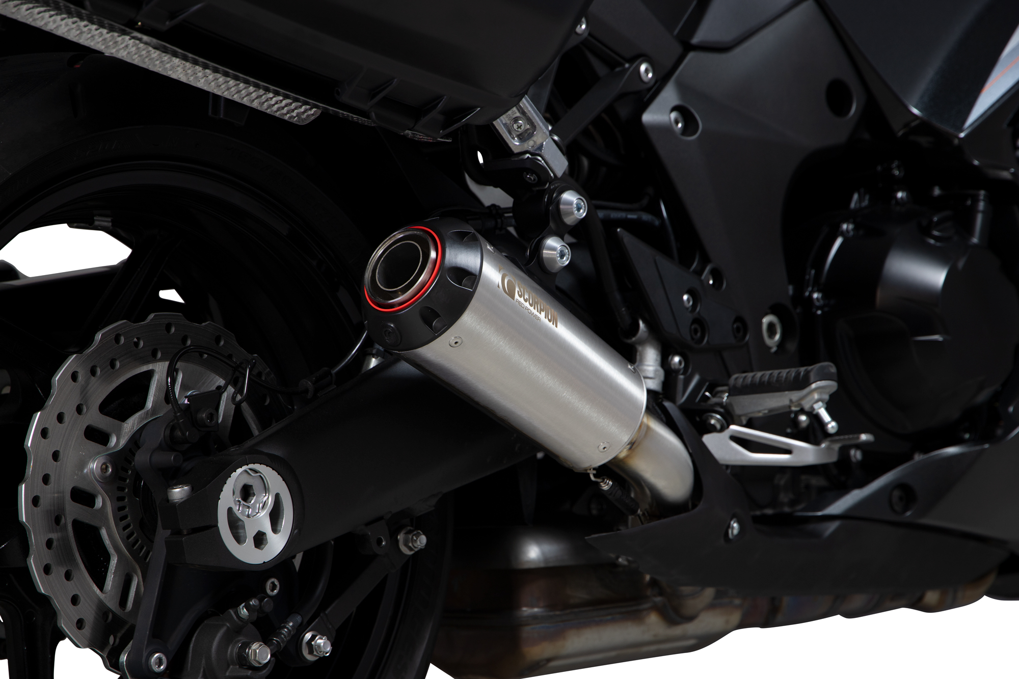 Scorpion Red Power Auspuff für Kawasaki Z 1000 SX 2017-2019 Motorräder