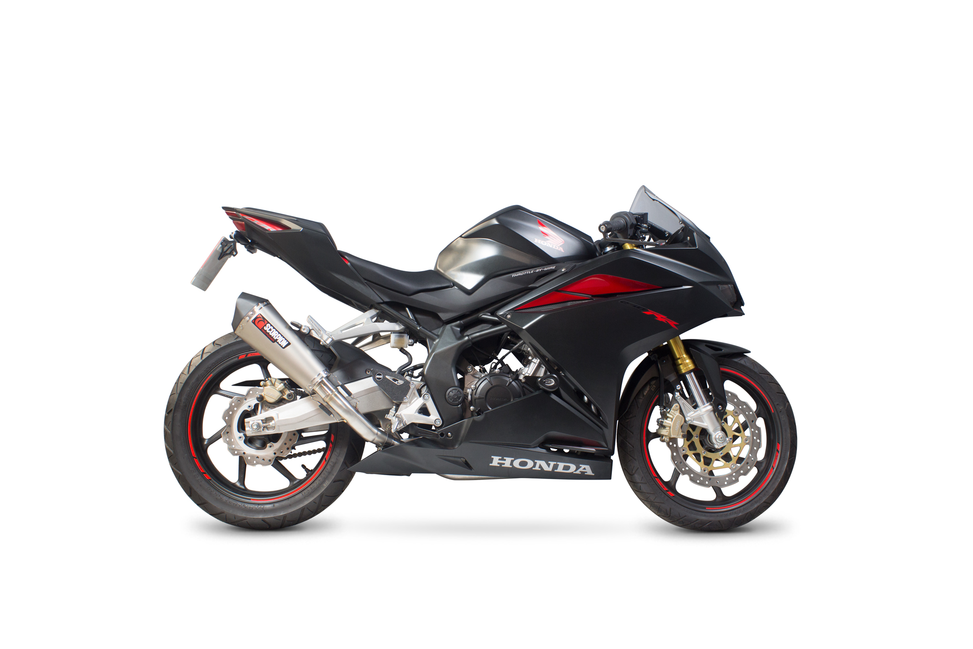 Scorpion Serket Taper Auspuff für Honda CBR 250 RR 2017-2020