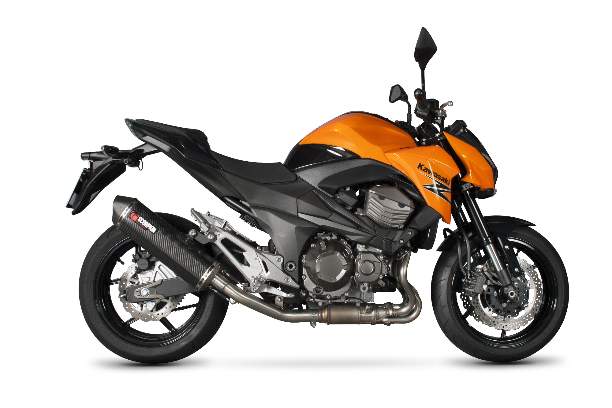 Scorpion Serket Parallel Auspuff für Kawasaki Z 800 E 2013-2016 Motorräder