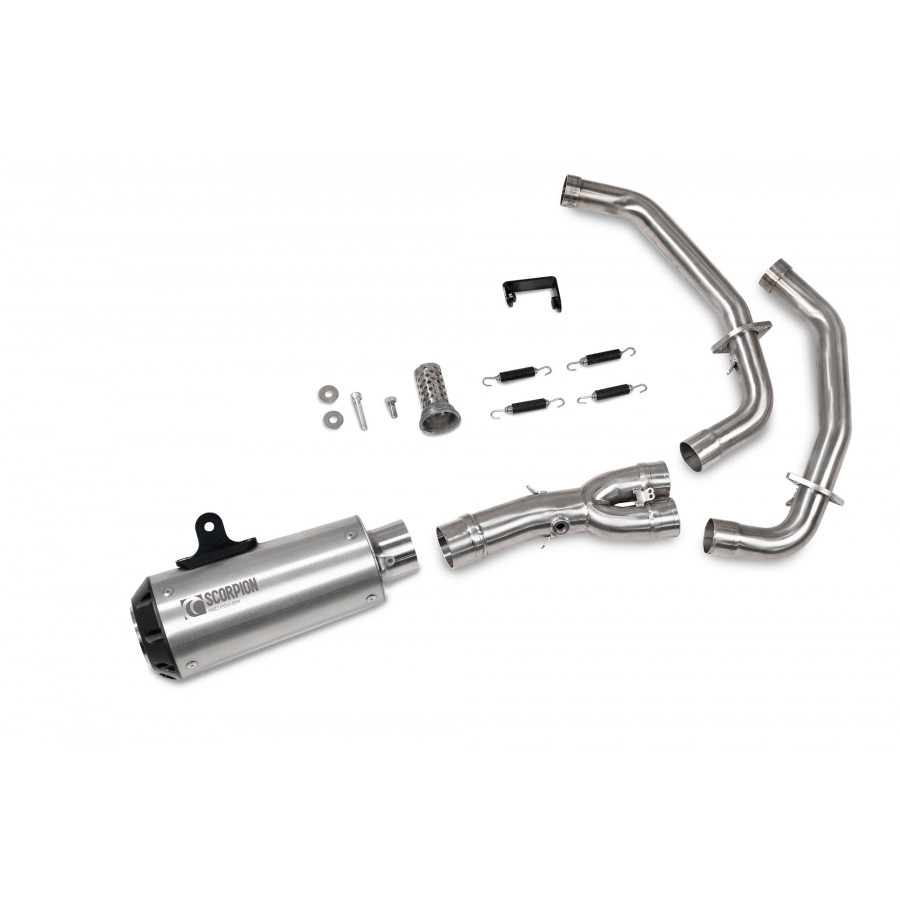Scorpion Red Power Komplettanlage für Yamaha XSR 700 2021-2023 Motorräder