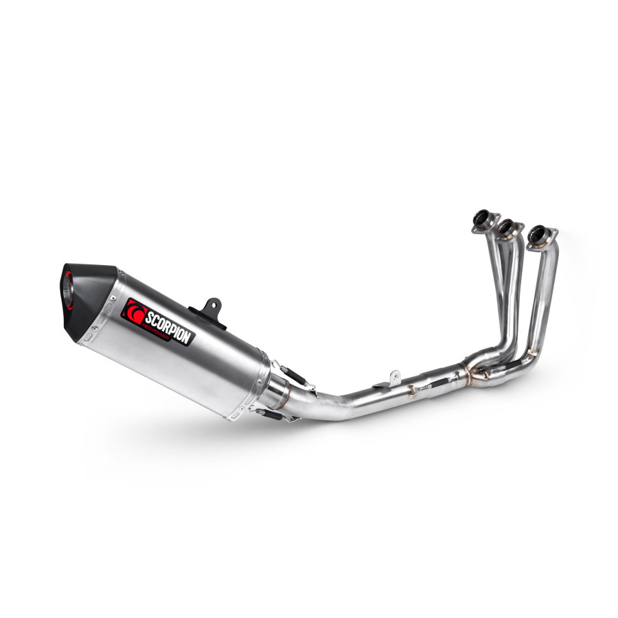 Scorpion Serket Parallel Komplettanlage für Yamaha XSR 900 2024-2025 Motorräder