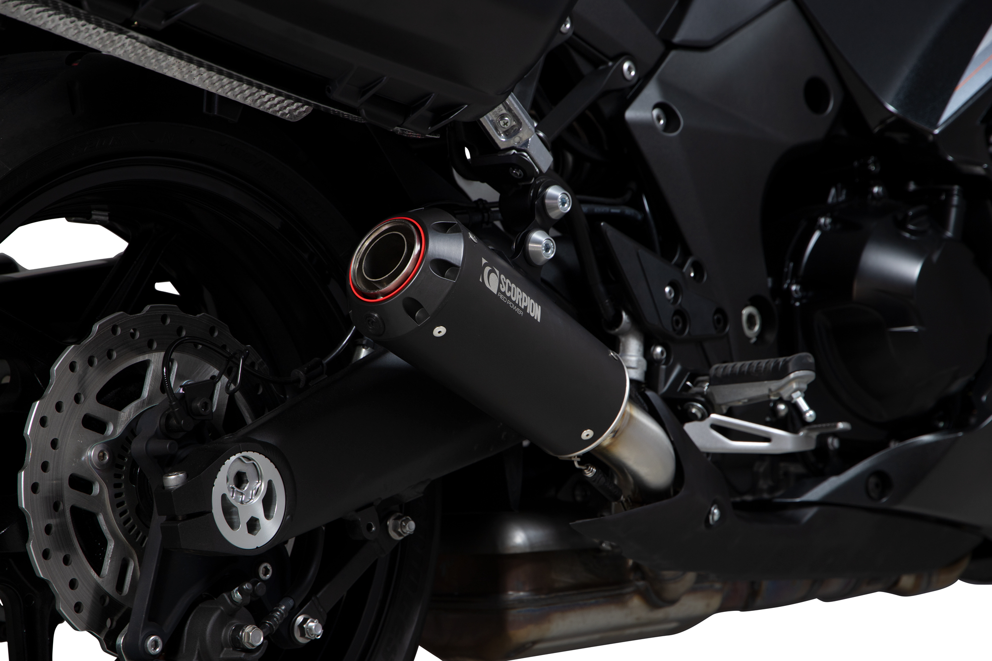 Scorpion Red Power Auspuff für Kawasaki Z 1000 SX 2017-2019 Motorräder