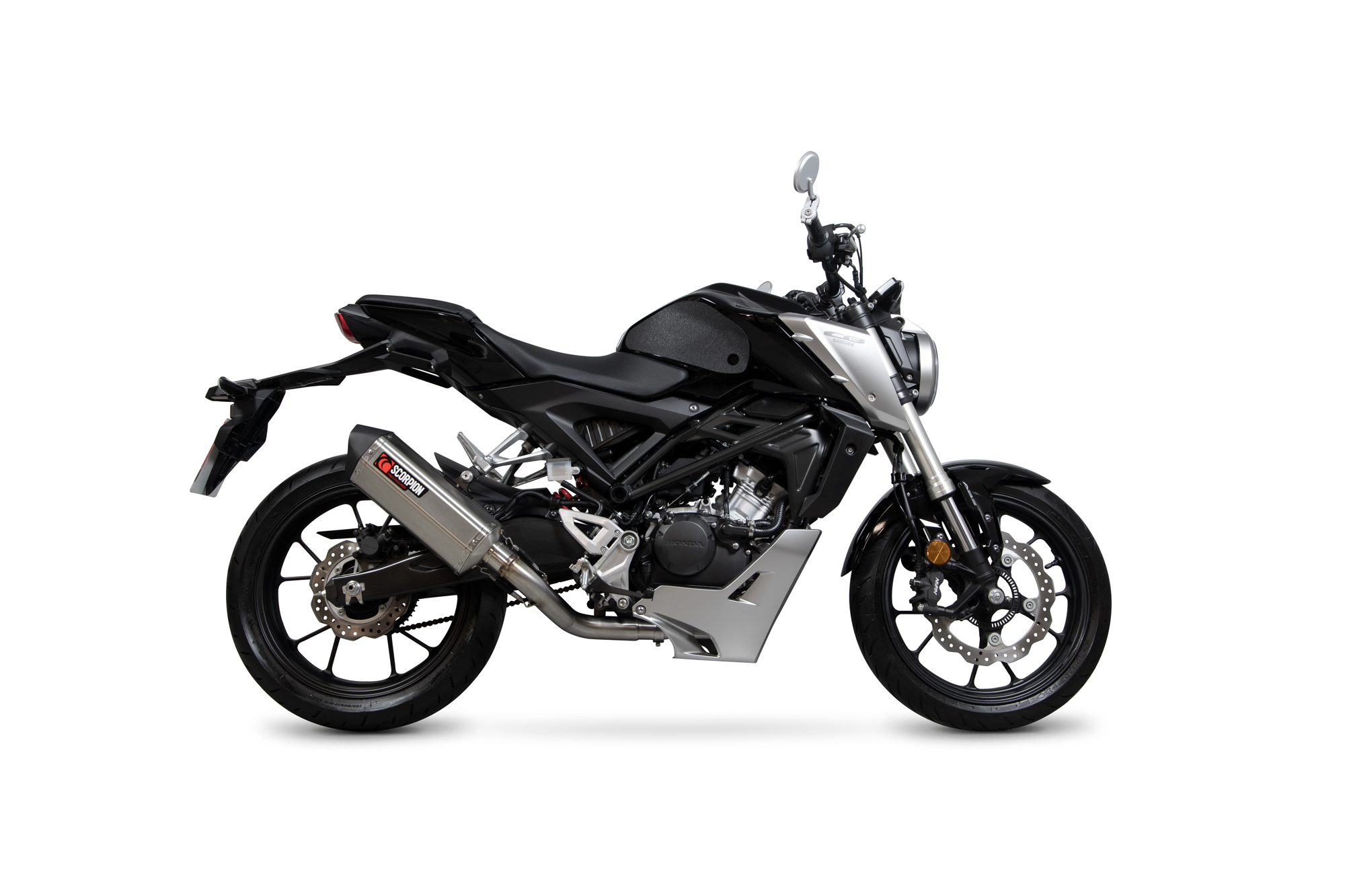 Scorpion Serket Komplettanlage für Honda CB 125 R 2018-2020 Motorräder