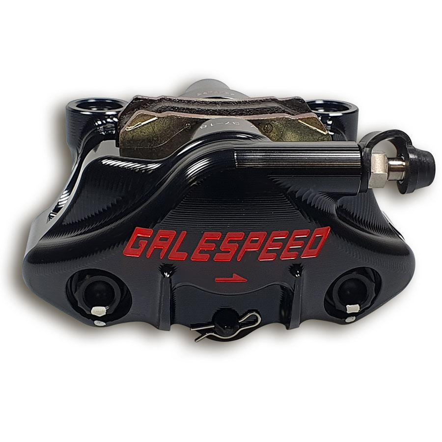Gale Speed Elaborate hintere Radialbremszange 60 mm Aufnahmeabstand und 34 mm Kolben hinten