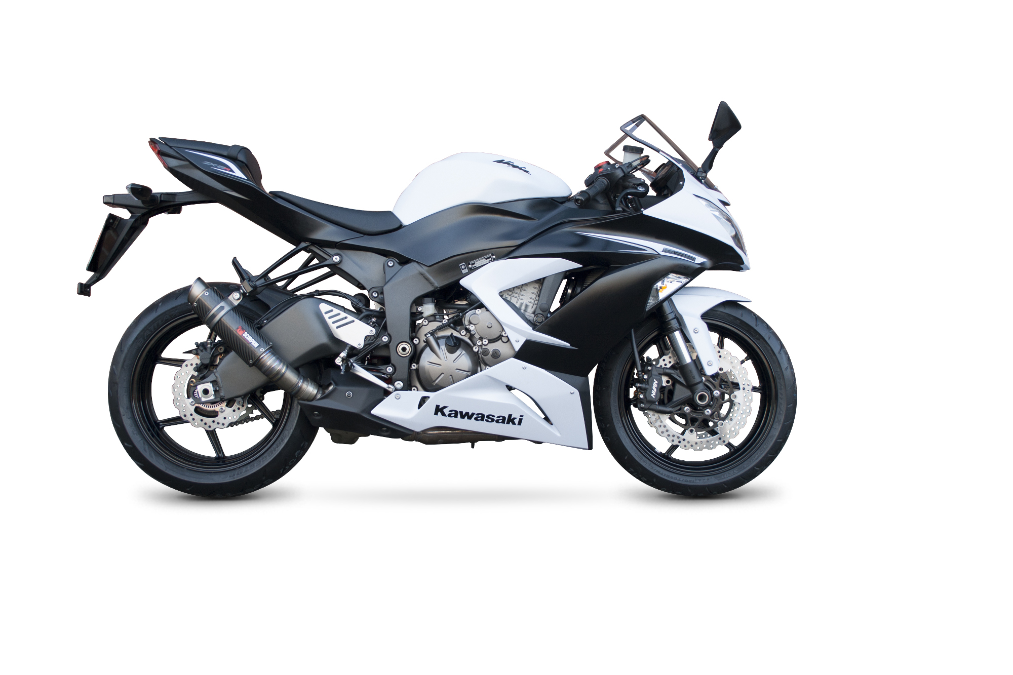Scorpion RP-1 GP Auspuff für Kawasaki ZX 6 R / ZX 636 2013-2016 Motorräder