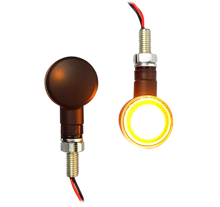LED-Miniblinker Sun mit e-Prüfzeichen