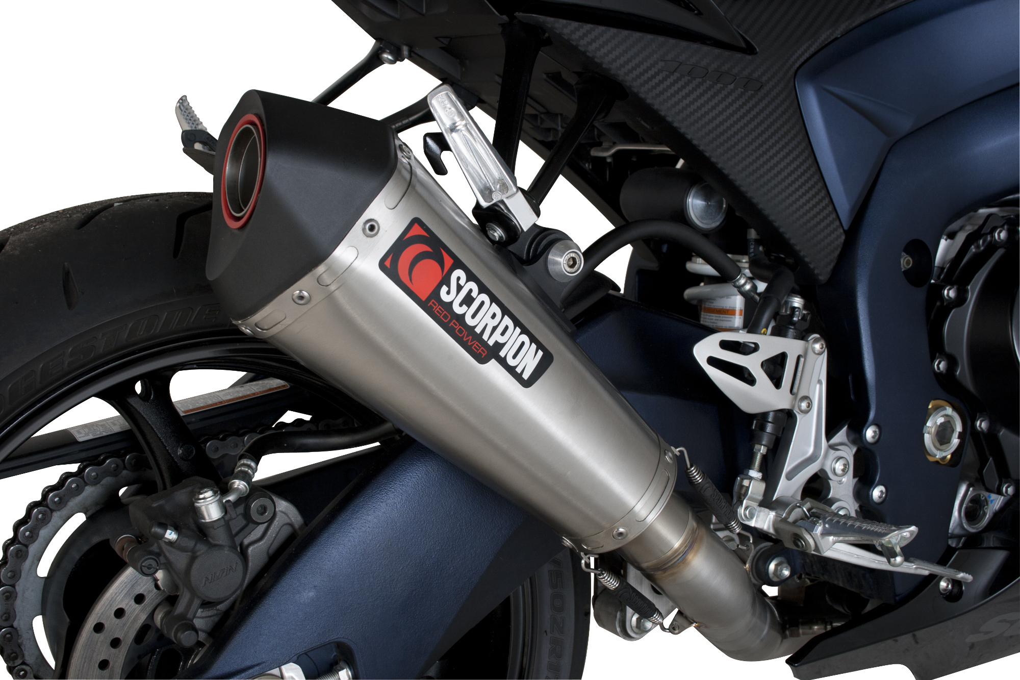 Scorpion Serket Taper Auspuff für Suzuki GSX R 1000 2009-2011 Motorräder