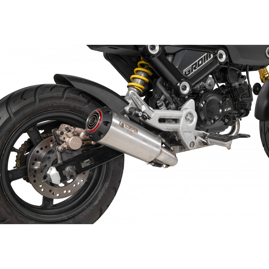 Scorpion Red Power Komplettanlage für Honda MSX 125 2021-2022 Motorräder