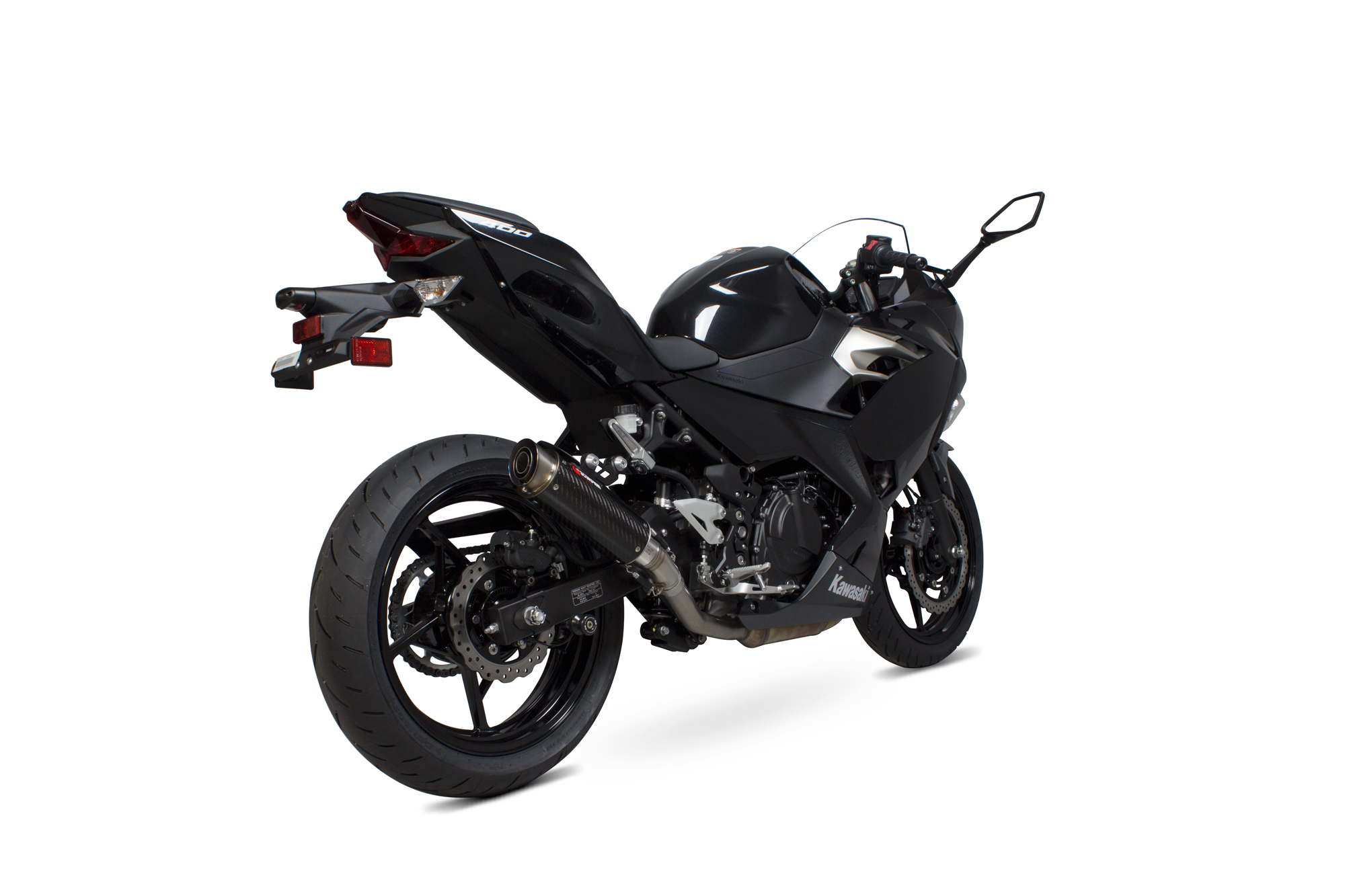 Scorpion RP-1 GP Auspuff für Kawasaki Ninja 400 Motorräder