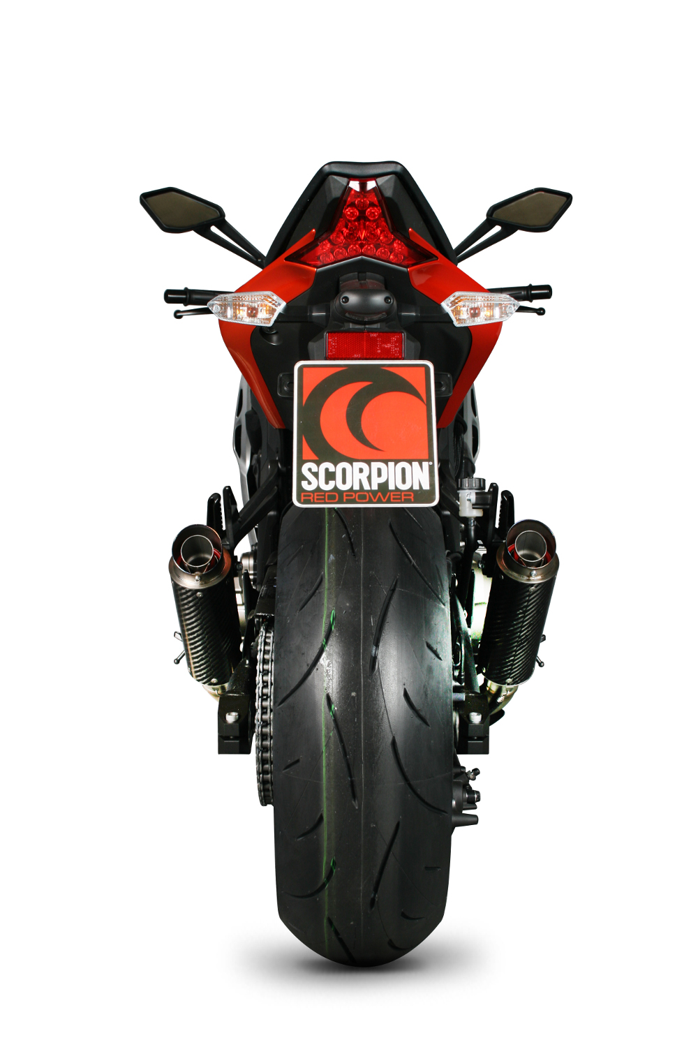 Scorpion RP-1 GP Auspuffanlage für Kawasaki Z 1000 2014-2016 Motorräder