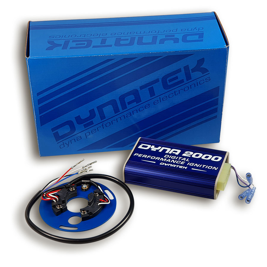 Verpackung der Dyna 2000 Zündanlage für Suzuki GSX 600 750 1100 -97, GSXR 750 1100 89-92, GSF 1200 -05