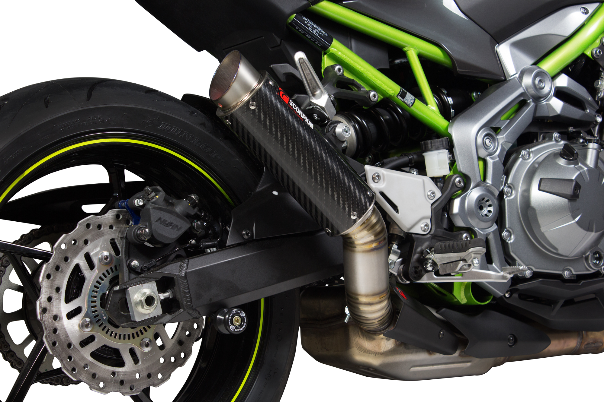 Scorpion RP-1 GP Auspuff für Kawasaki Z 900 2017-2019 Motorräder mit EG-Kennzeichnung
