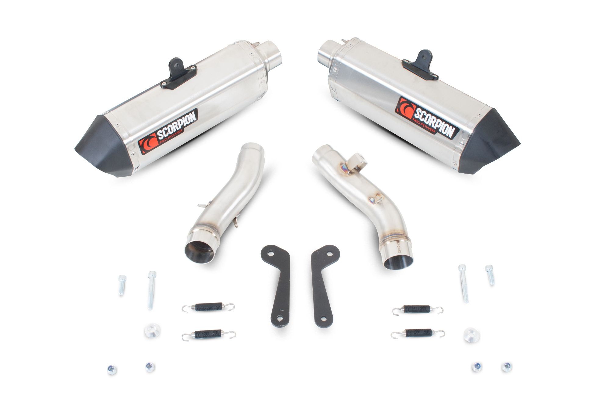 Scorpion Serket Parallel Auspuff für Kawasaki Z 1000 2007-2009 Motorräder