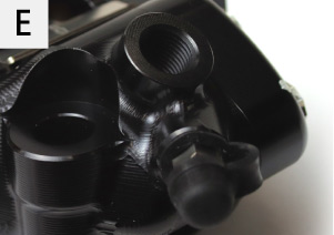 Optimierter Durchfluss an den Gale Speed Bremssätteln