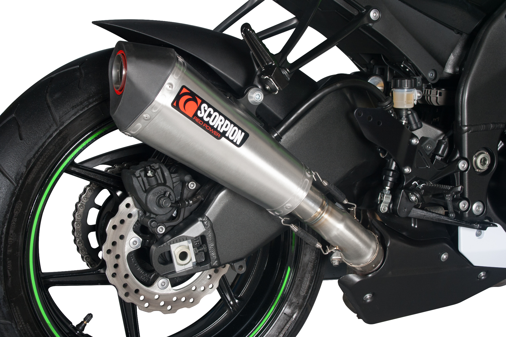 Scorpion Serket Taper Auspuff für Kawasaki Ninja ZX 10 R 2008-2010 Motorräder
