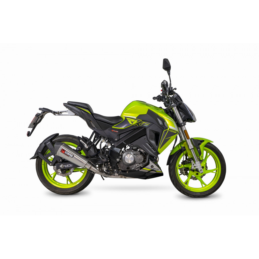 Scorpion Serket Taper Komplettanlage für Keeway RKF 125 2021 - 2022 Motorräder
