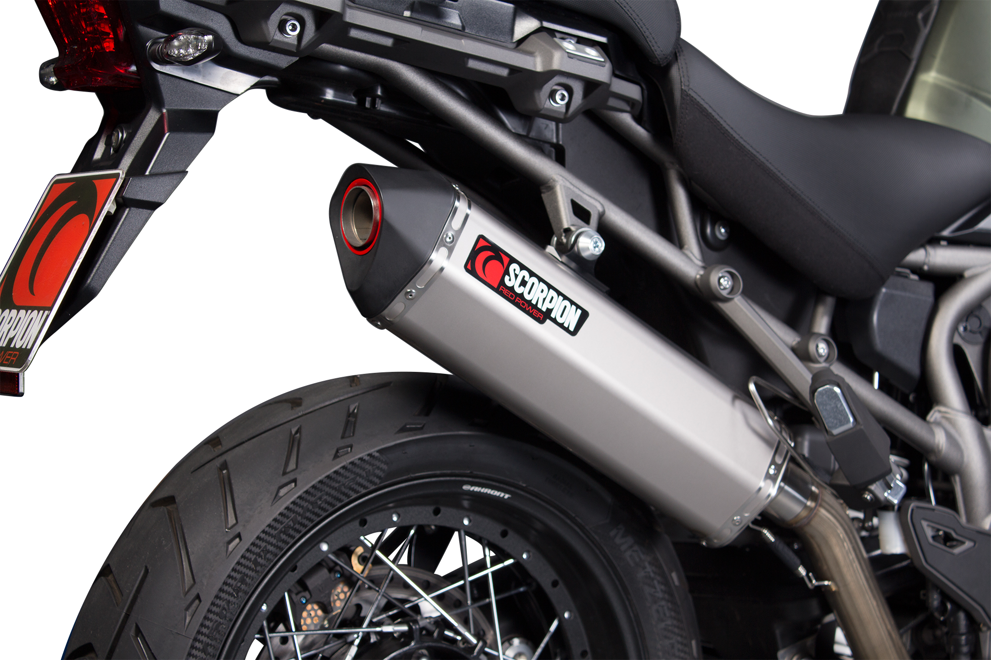 Scorpion Serket Parallel Auspuff für Triumph Tiger 1200 Explorer 2016-2017 Motorräder