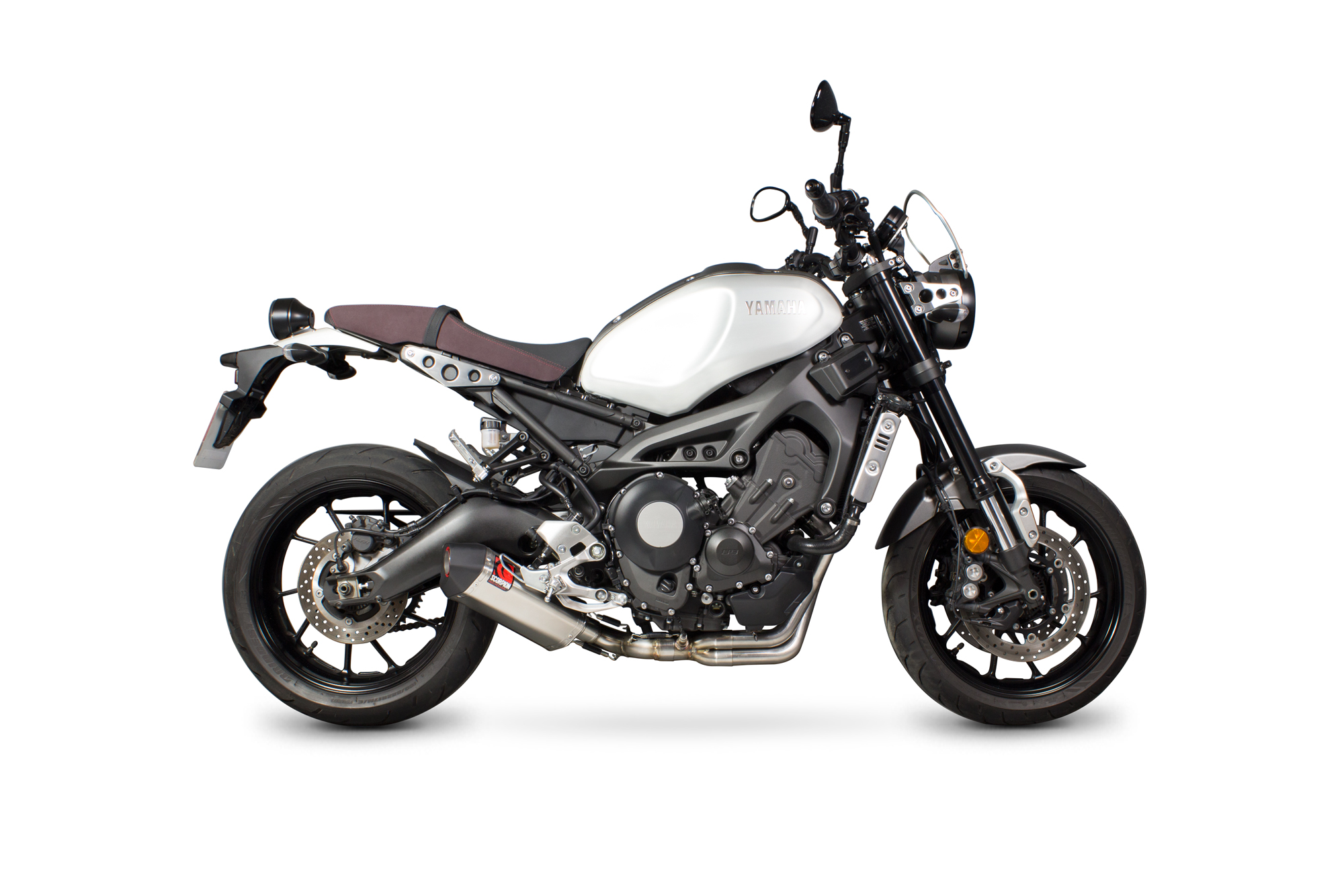 Scorpion Serket Parallel Komplettanlage für Yamaha XSR 900 2016-2020 Motorräder