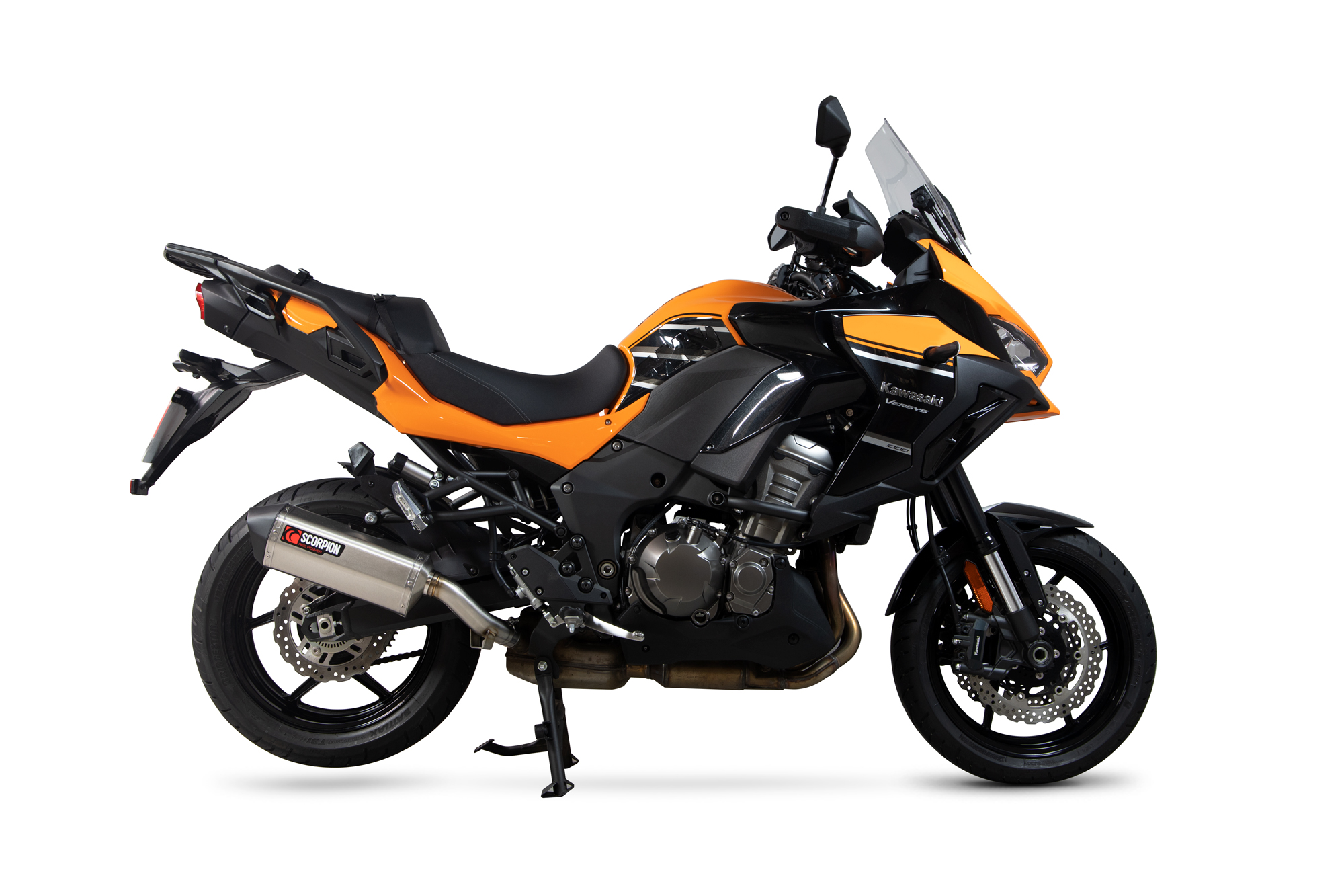 Scorpion Serket Parallel Auspuff für Kawasaki Versys 1000 / SE / Tourer / Grand Tourer 2019-2020