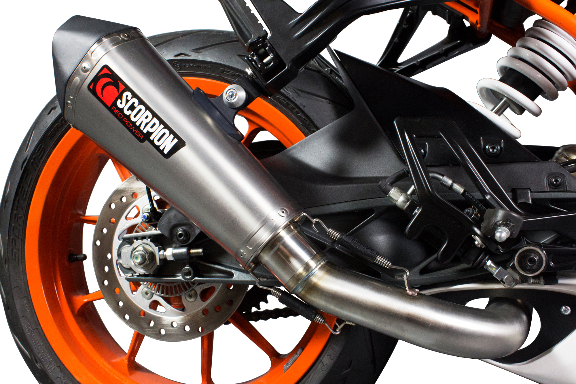 Scorpion Serket Taper 3/4 System in für KTM RC 390 2014-2016 Motorräder