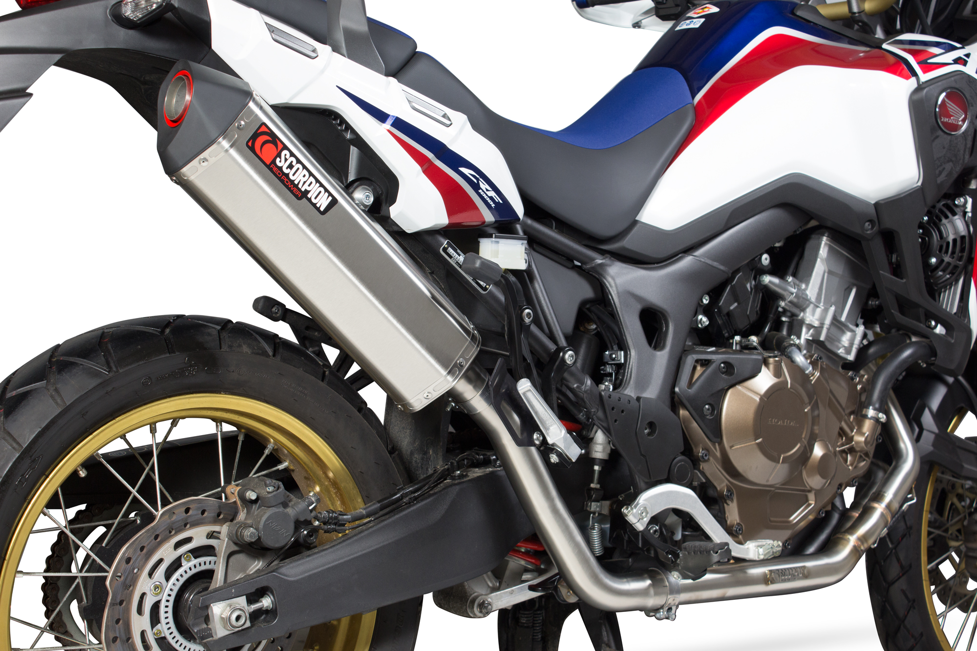 Scorpion Serket Parallel Komplettanlage für Honda CRF 1000 L Africa Twin 2015-2017 Motorräder