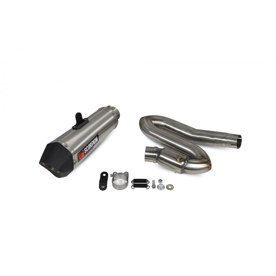 Scorpion Serket Taper Auspuff für Triumph Street Triple 765 R & RS 2020-2022  Motorräder