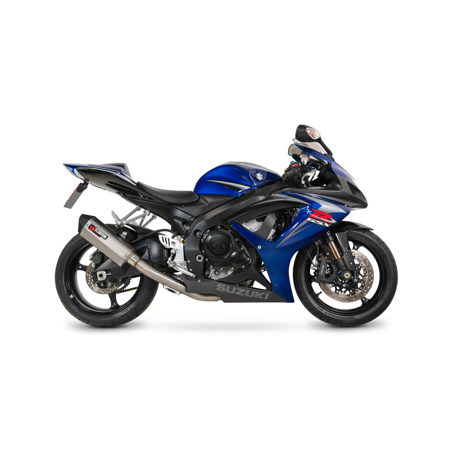 Scorpion Serket Parallel Auspuff für Suzuki GSX R 600 / 750 2006-2007 Motorräder