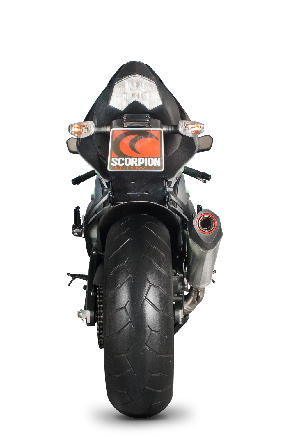 Scorpion Serket Taper Auspuff für Kawasaki Ninja ZX 10 R 2008-2010 Motorräder