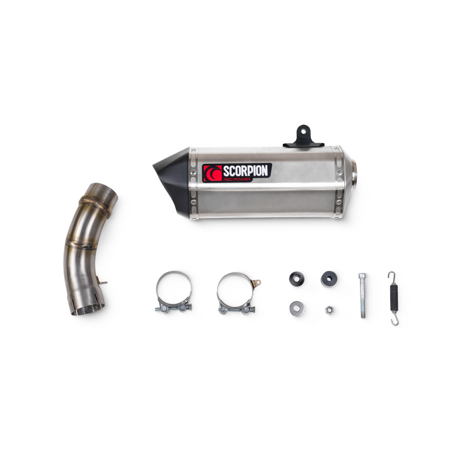 Scorpion Serket Parallel Auspuff für Kawasaki Ninja ZX 4 RR 2023 Motorräder