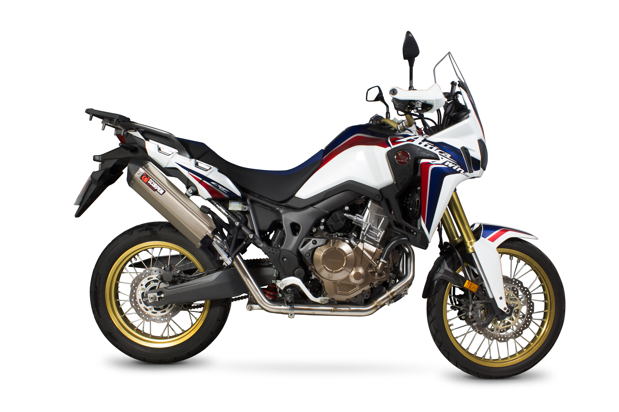 Scorpion Serket Parallel Komplettanlage für Honda CRF 1000 L Africa Twin 2015-2017 Motorräder