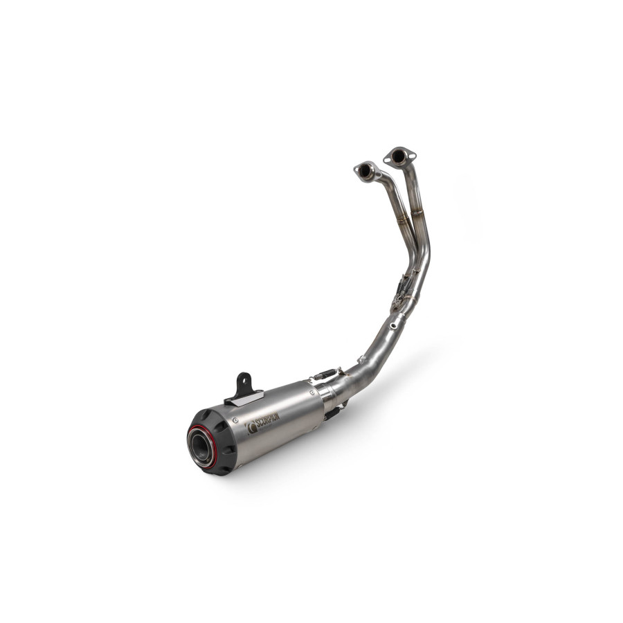 Scorpion Red Power Komplettanlage für Kawasaki Ninja 400 / 250 2018-2023 Motorräder