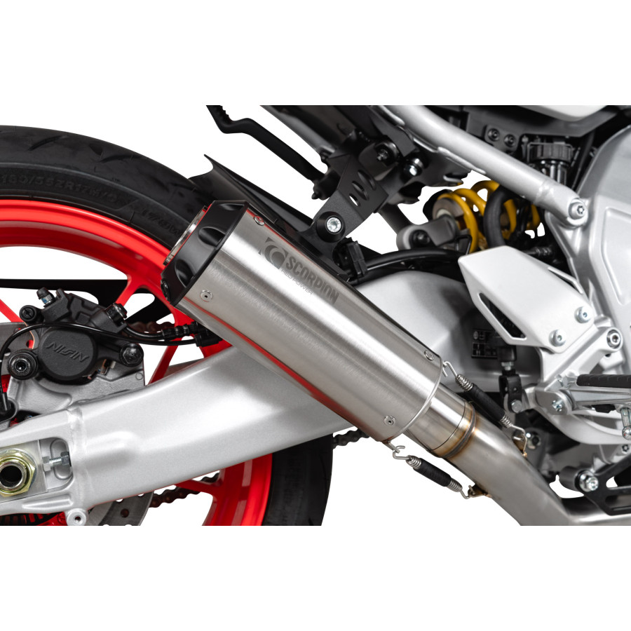 Scorpion Red Power Komplettanlage für Yamaha XSR 900 GP 2024-2025 Motorräder