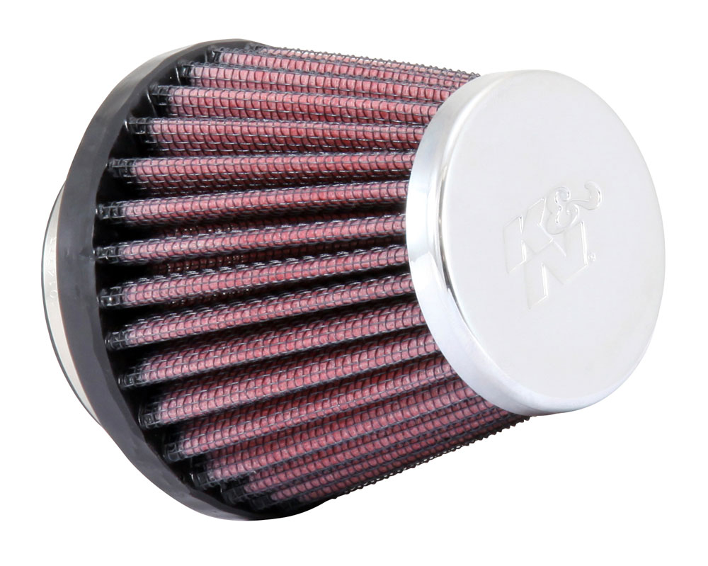 K&N Rennfilter mit 43 mm Flansch 76 mm Durchmesser unten