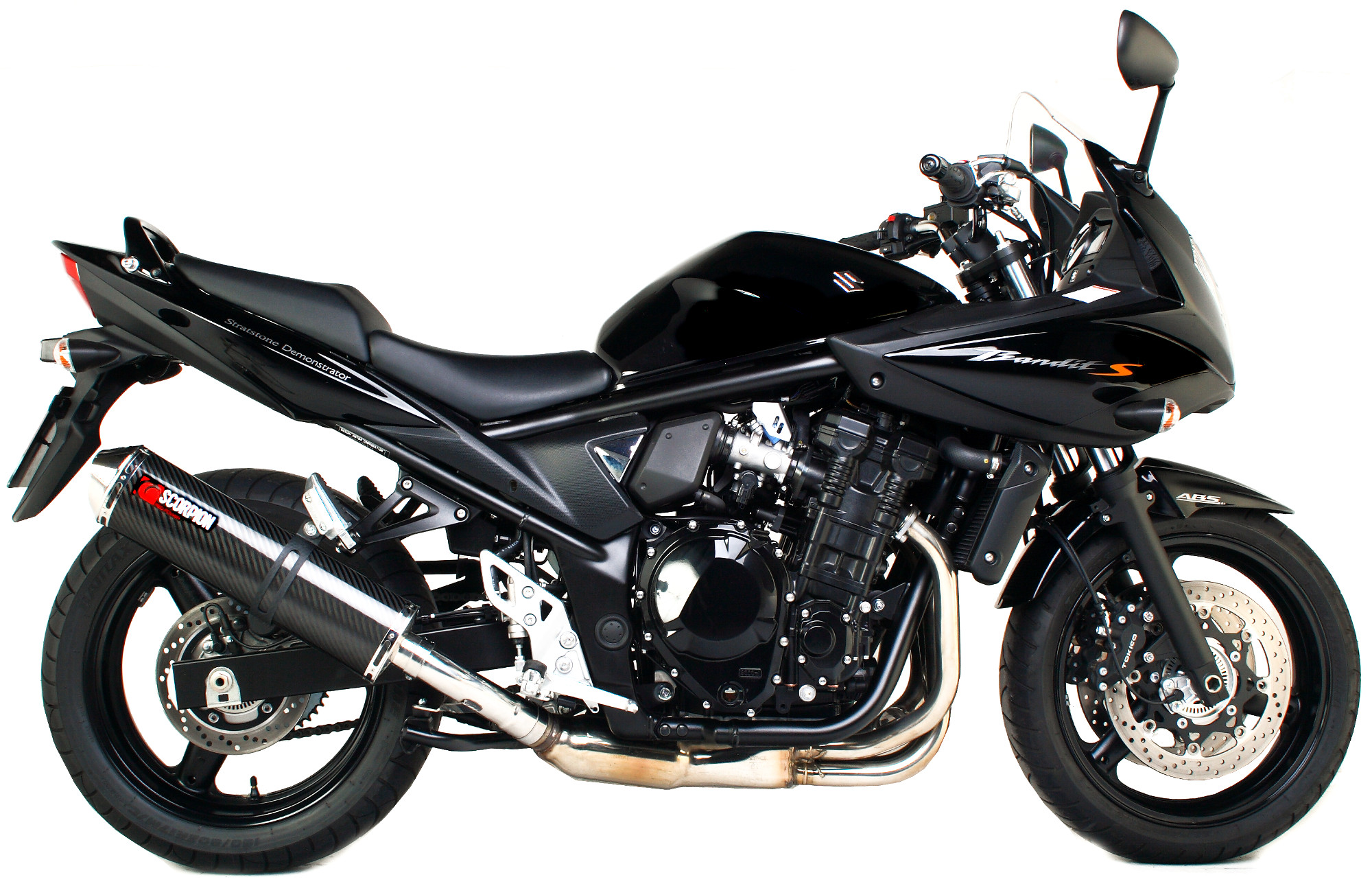 Scorpion Factory Auspuff für Suzuki GSF 650 Bandit 2007-2011 Motorräder