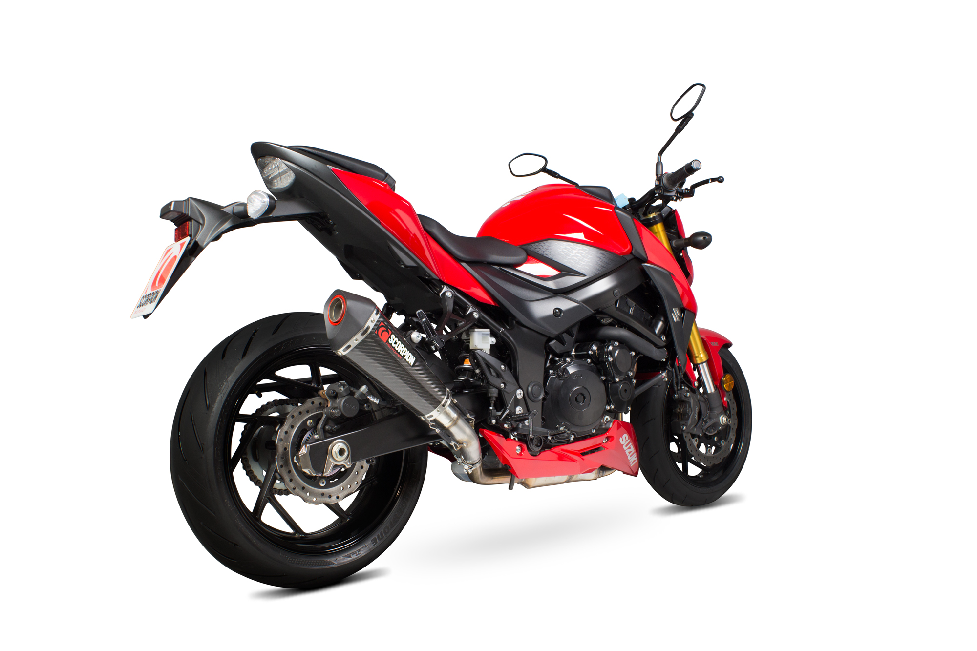 Scorpion Serket Taper Auspuff für Suzuki GSX S 750 2017-2020 Motorräder
