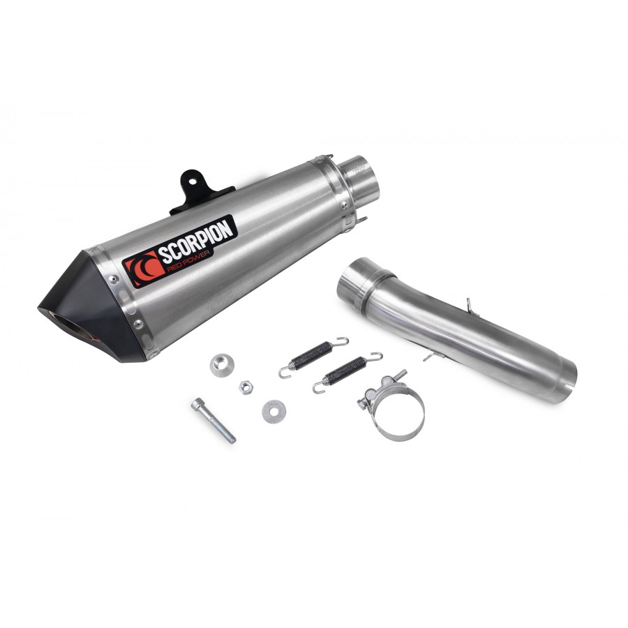 Scorpion Serket Taper Auspuff für KTM Duke 390 2021 Motorräder